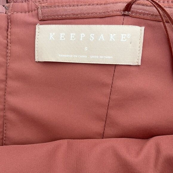 Keepsake Cold Shoulder Ruffle Dress Small - Picture 5 of 9